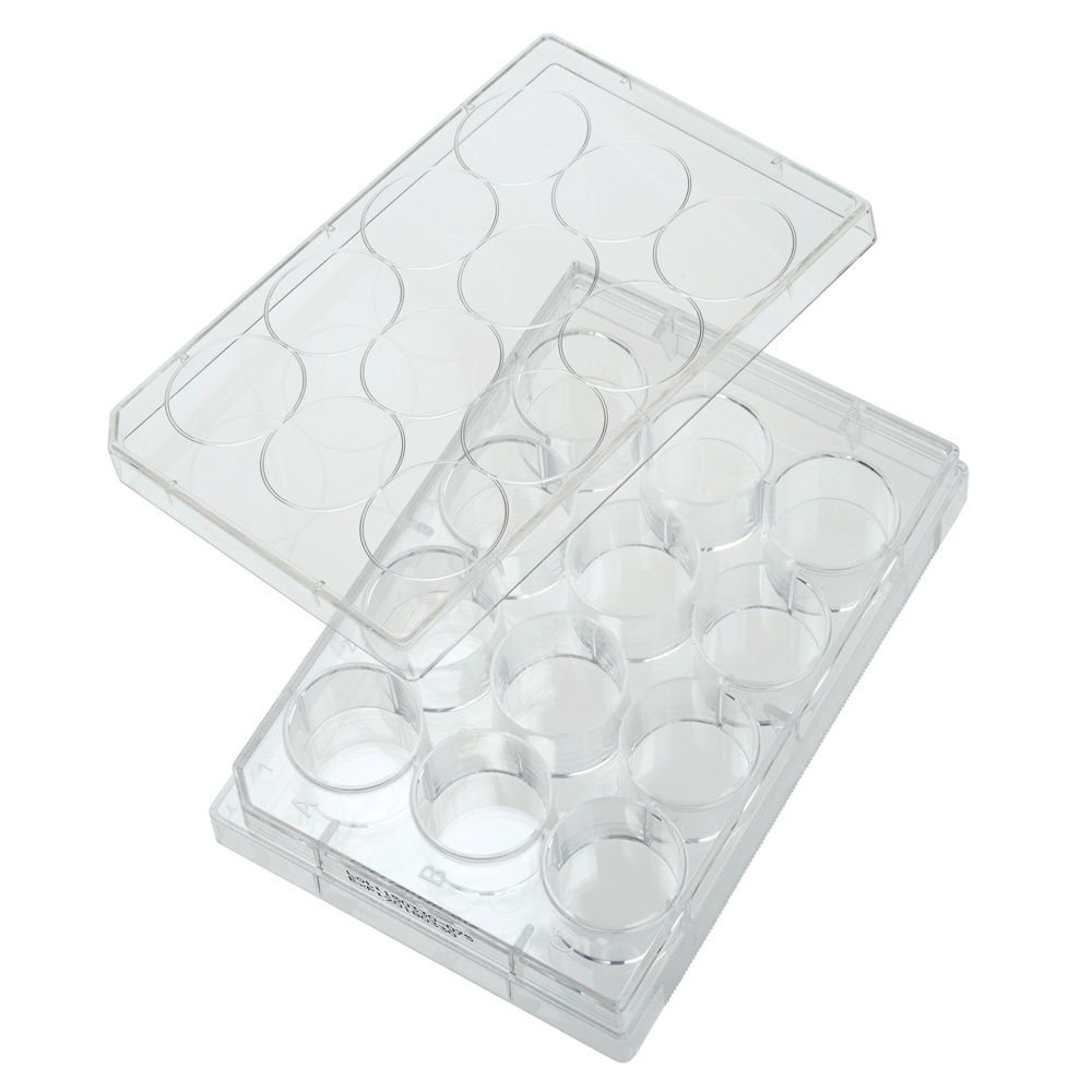 Picture of CultureStar 12 Well Tissue Culture Plate with Lid, Individual, Sterile - 50